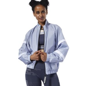 Reebok Meet You There Woven Jacke Damen - HellBlau - DE 518-FBW